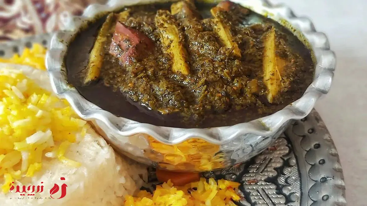 طرز تهیه خورش ریواس