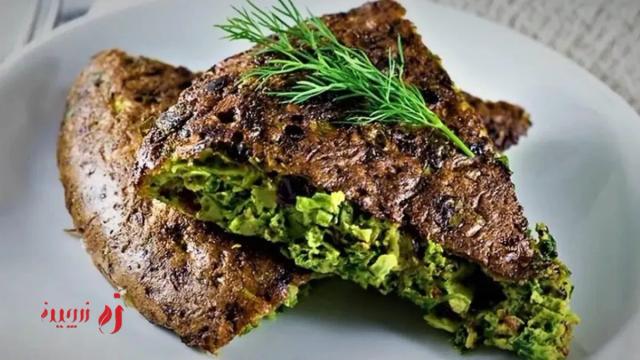 طرز تهیه کوکو برگ کرفس؛ یک غذای سالم و مقوی01