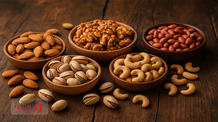 تأمین پروتئین با آجیل و مغزها؛ کدام مغزها پروتئین بیشتری دارند؟
