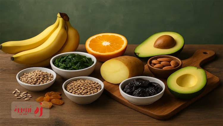 راه‌های تأمین پتاسیم برای بدن | چه بخوریم تا دچار کمبود پتاسیم نشویم؟