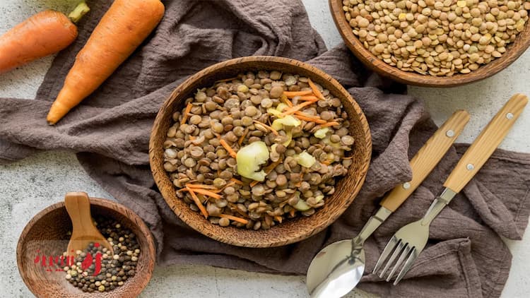 بهترین روش مصرف عدس برای درمان کم‌خونی بدون دارو