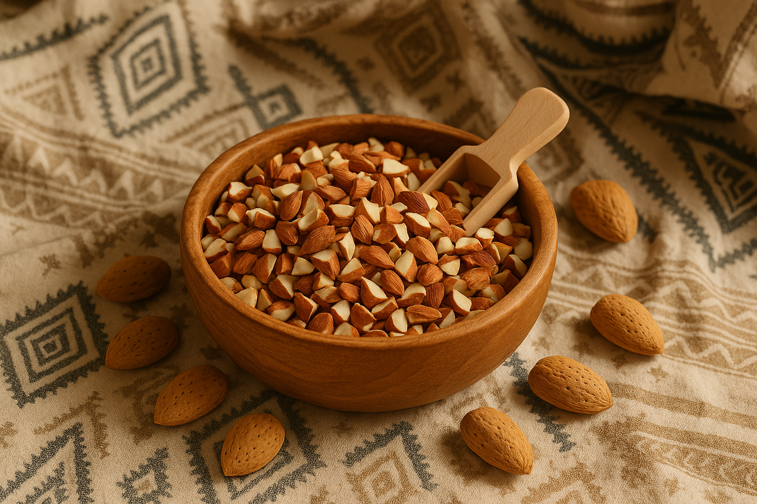 مغز شکسته بادام (لپه بادام)