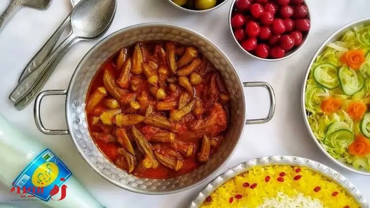طرز تهیه خورش بامیه به سبک شهر‌های جنوبی