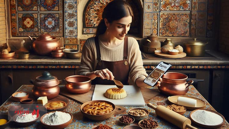 طرز تهیه کاک خانگی: طعم بی‌نظیر شیرینی کرمانشاهی را به خانه بیاورید
