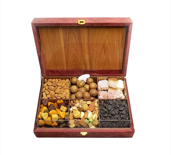 باکس هدیه آجیل شب یلدا سپیدار اقتصادی زرچین