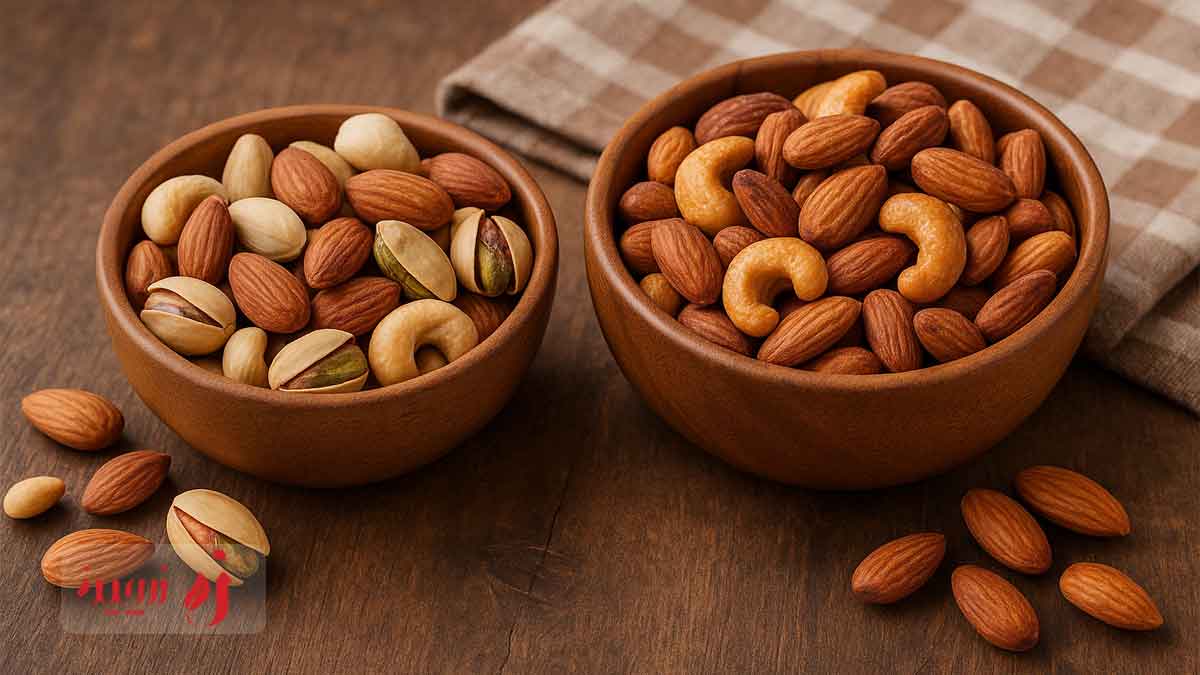 آجیل خام مصرف کنیم یا برشته؟