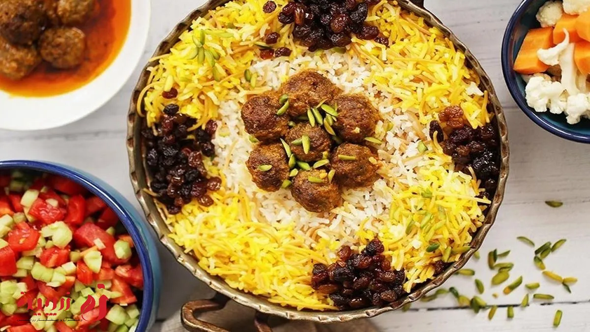 طرز تهیه رشته پلو در خانه | غذای سنتی ایرانی