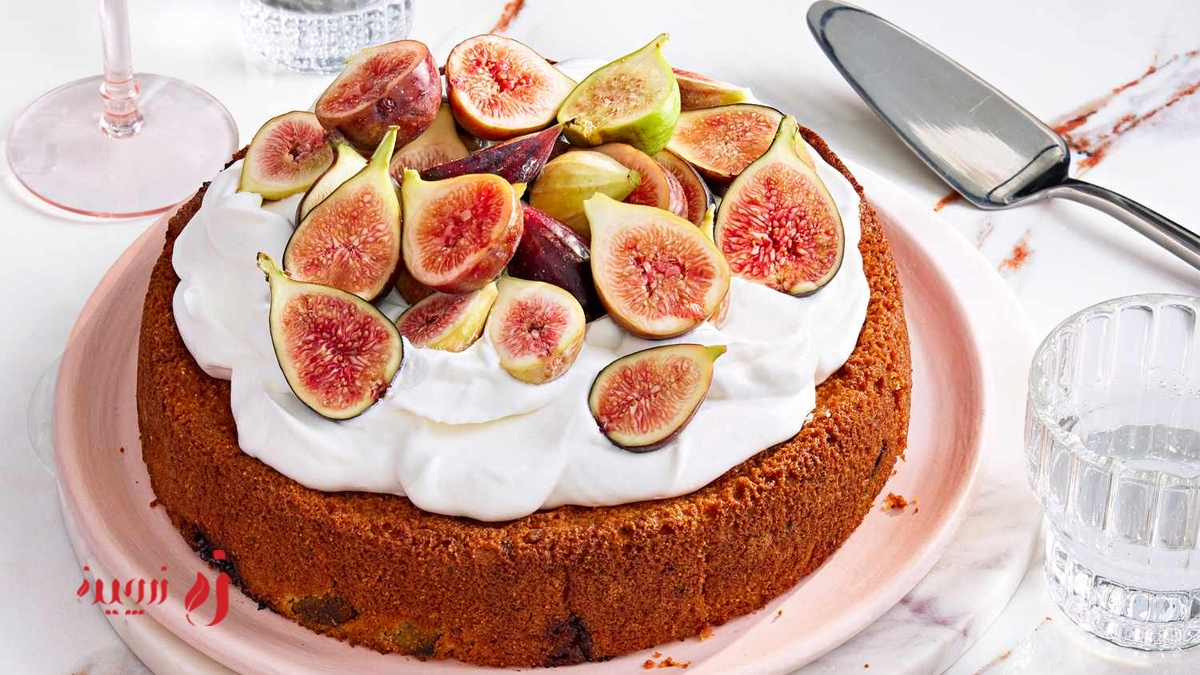 طرز تهیه کیک انجیر؛ خوش‌عطر، سالم و مناسب برای مهمانی‌ها