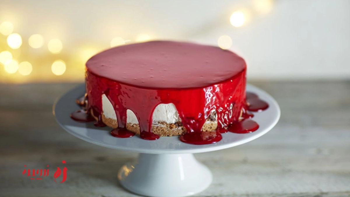 طرز تهیه چیزکیک آینه ای مرحله به مرحله همراه با نکات