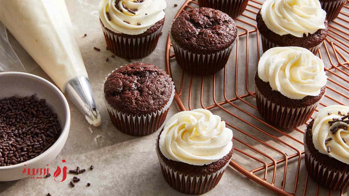 طرز تهیه کاپ کیک شکلاتی بدون گلوتن