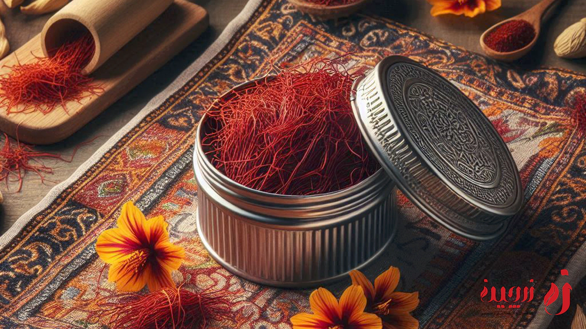 راهنمای جامع نگهداری زعفران + بهترین ظرف برای نگهداری زعفران