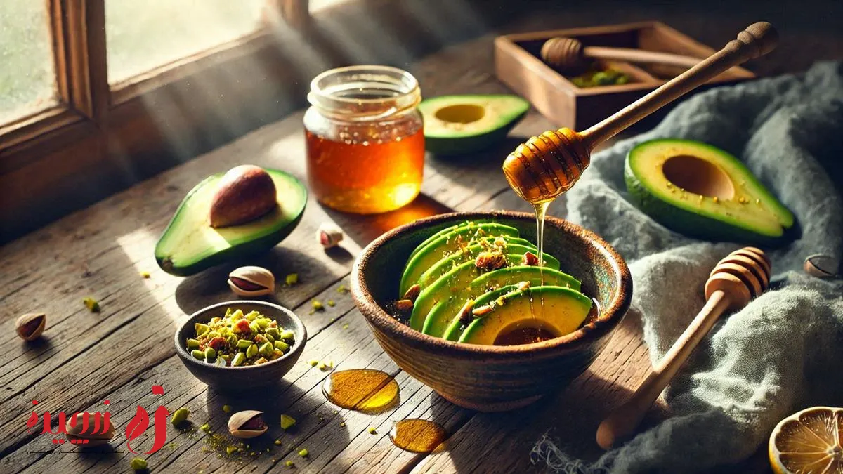 خوردن آووکادو با عسل | ترکیبی شگفتانگیز و مفید