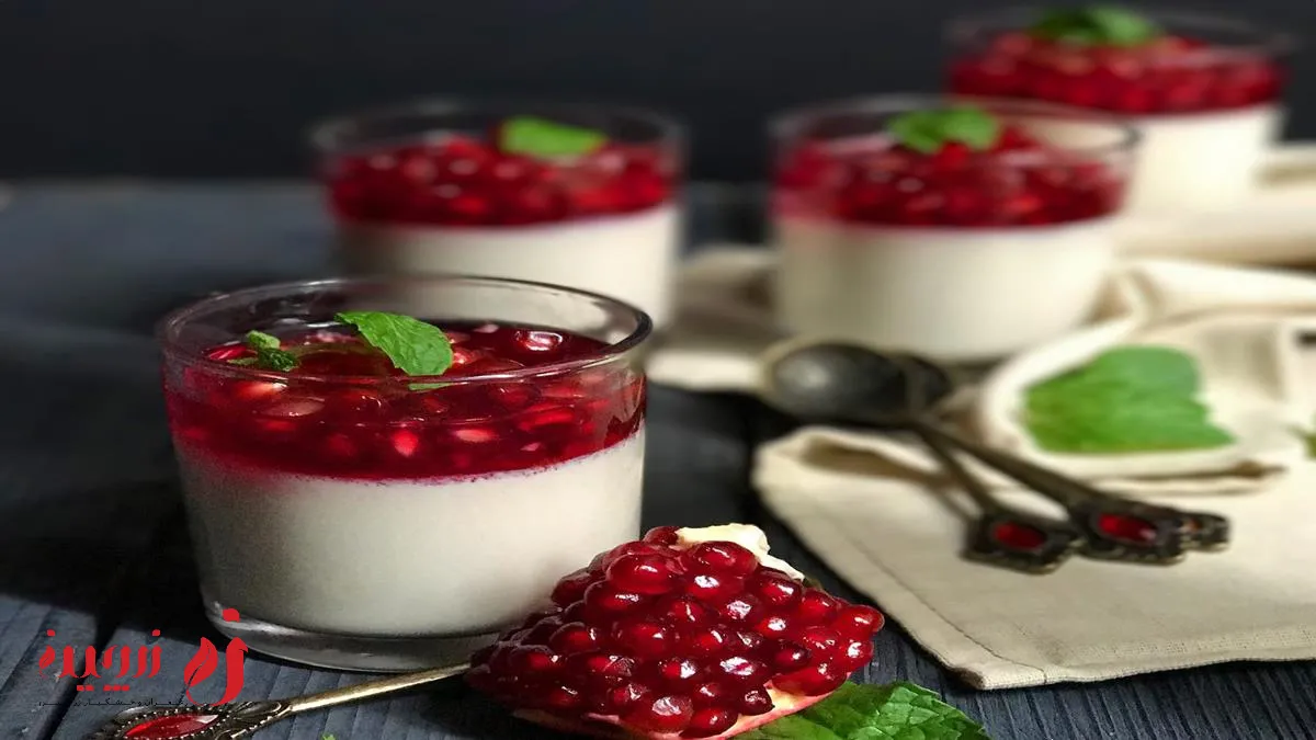 پودینگ انار شب یلدا | طرز تهیه مرحلهبهمرحله خوشمزهترین دسر یلدایی