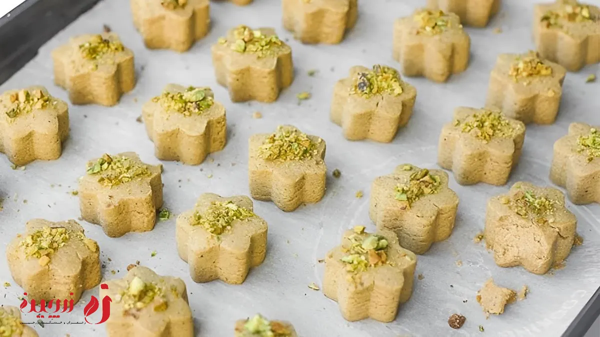 طرز تهیه شیرینی نخودچی بدون فر | دستور پخت سنتی با نکات طلایی