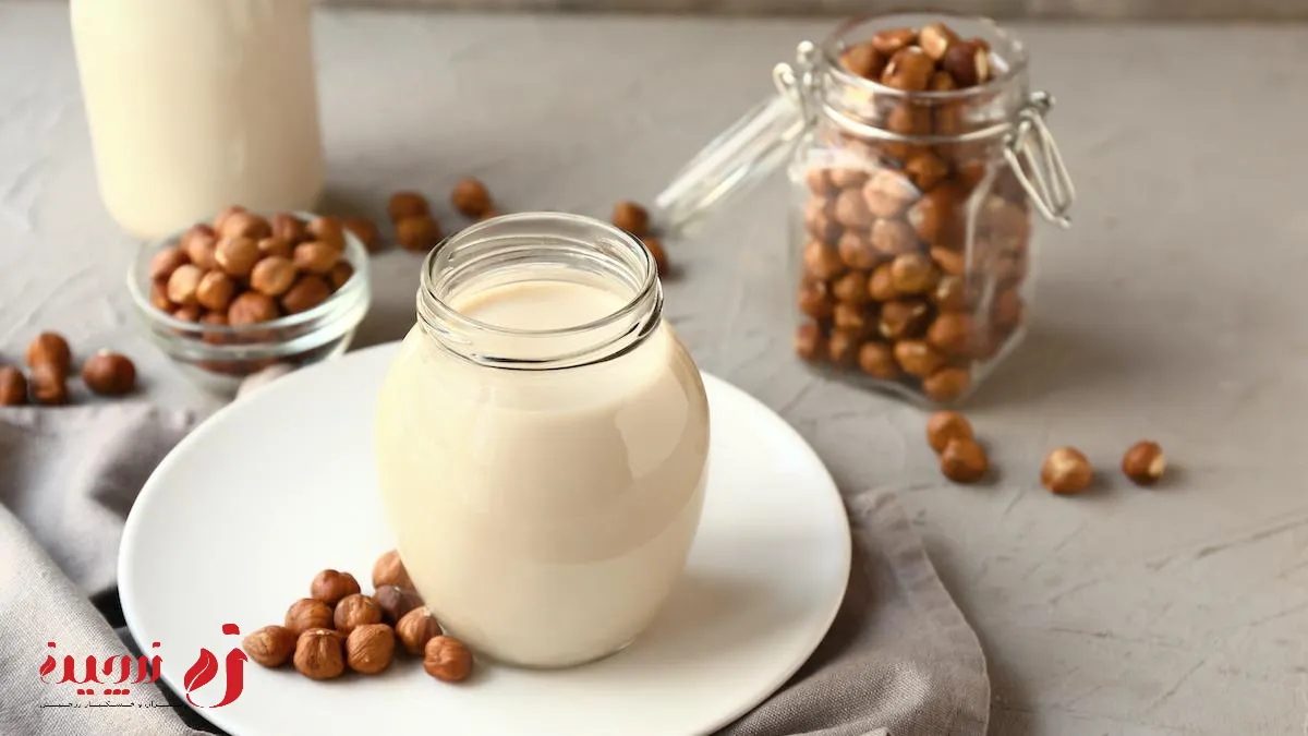 طرز تهیه شیر فندق | آیا شیر فندق خواصی دارد؟