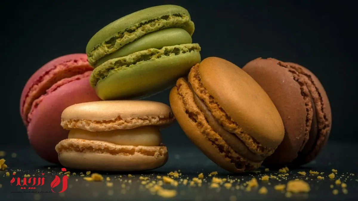 طرز تهیه ماکارون بادام مرحله به مرحله به سبک فرانسوی