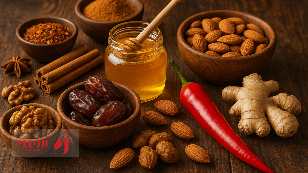 غذاهای طبع گرم؛ راهحلی طبیعی برای سردی مزاج