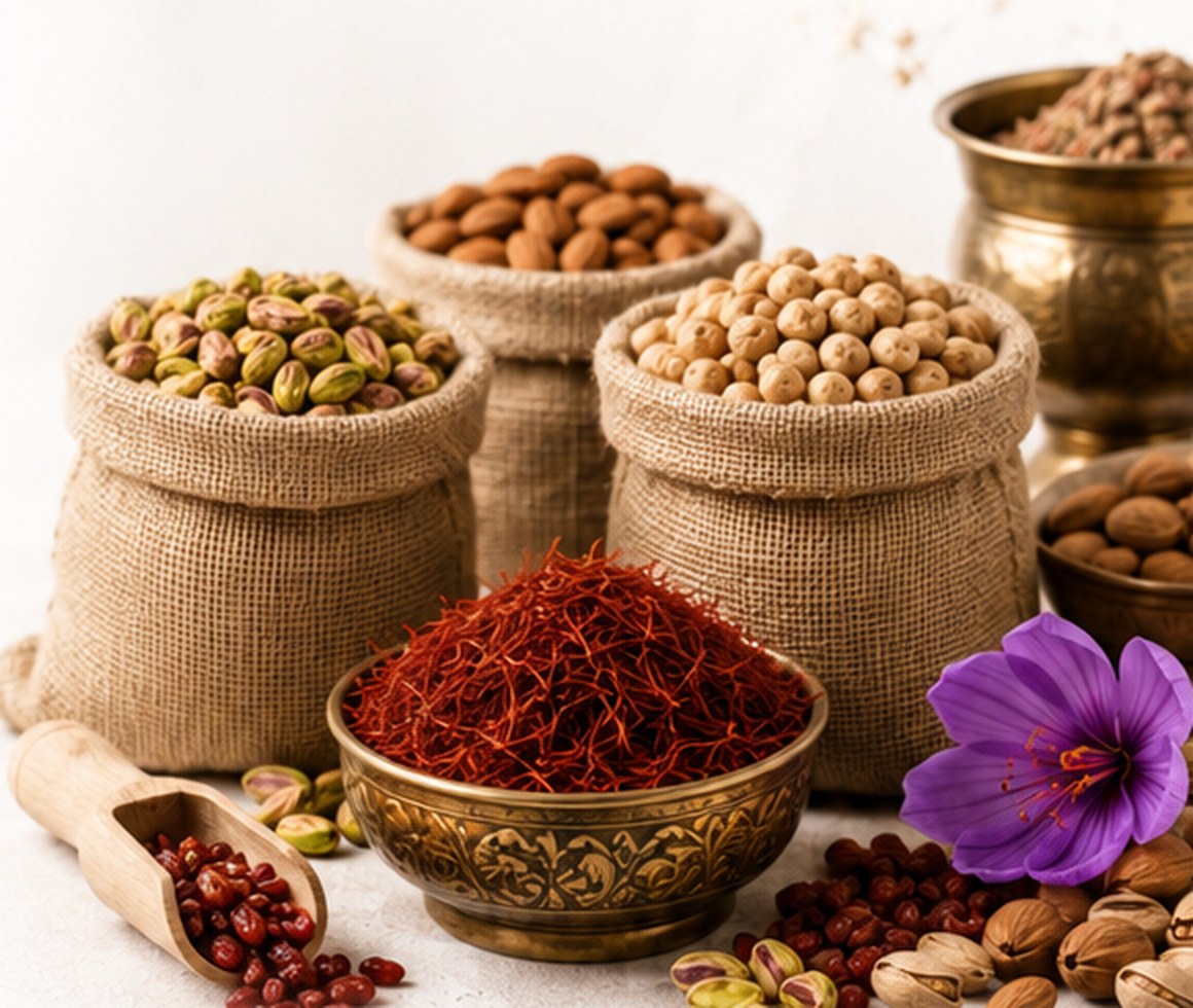 Wholesale Saffron, Nuts, Dried Fruits & Food Ingredients Supplier