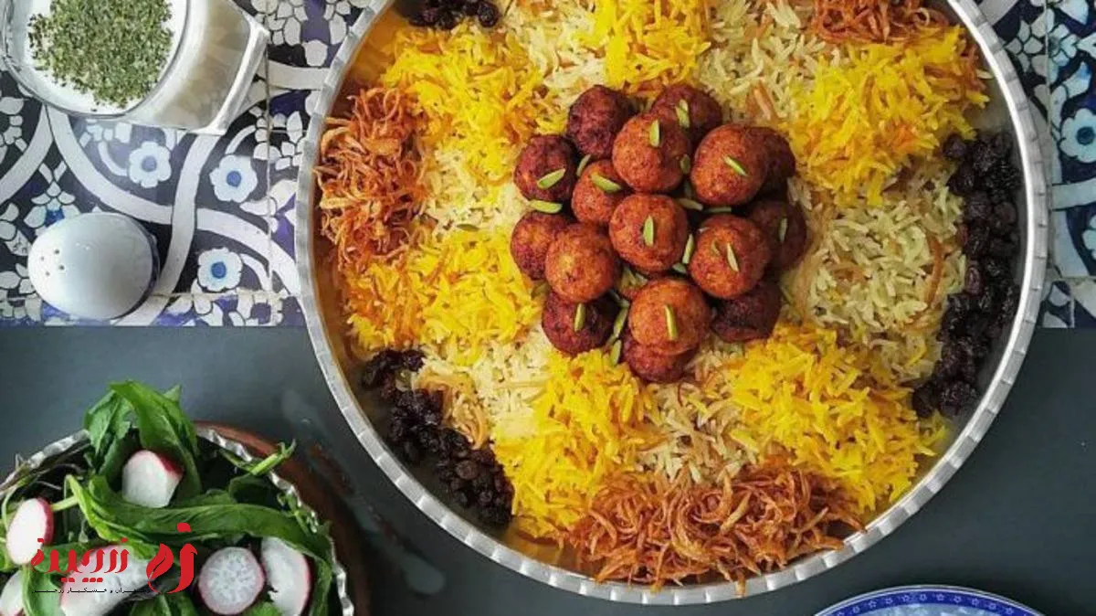 طرز تهیه رشته پلو خانگی