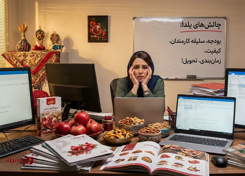 انتخاب هدیه سازمانی آجیل شب یلدا؛ از دردسر تا فرصت برندینگ
