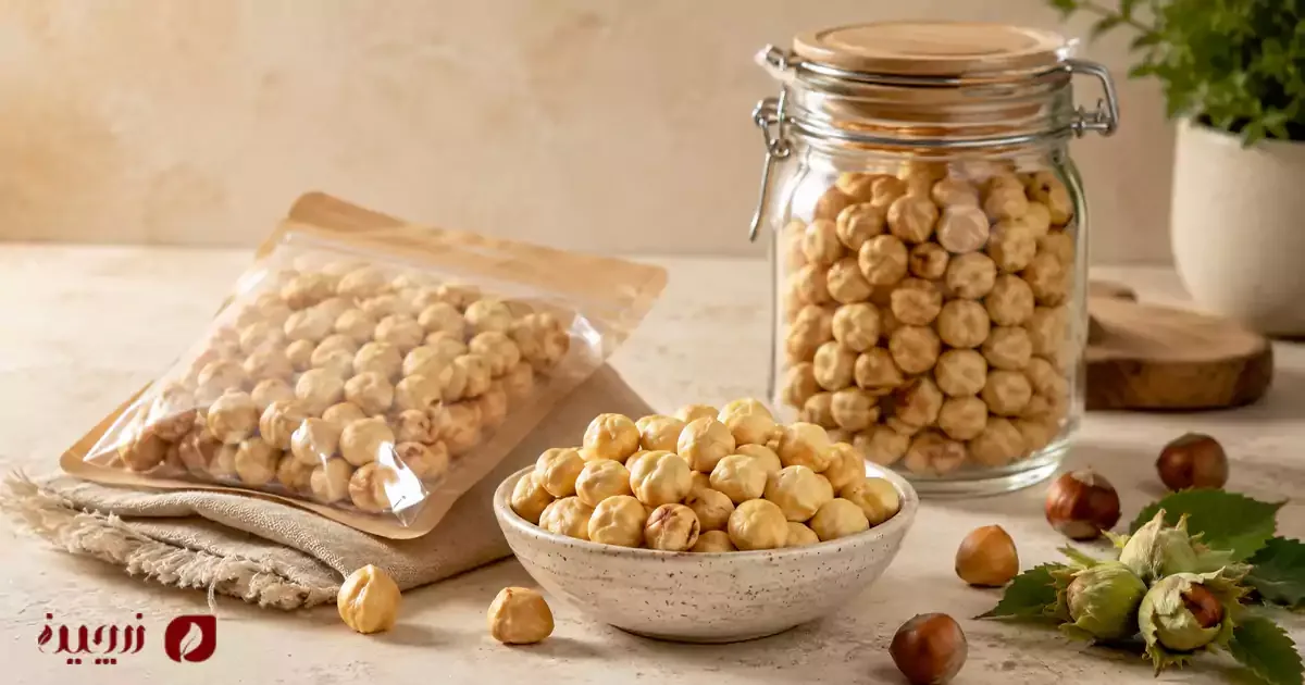 نگهداری صحیح مغز فندق و کاربرد آن در آشپزی