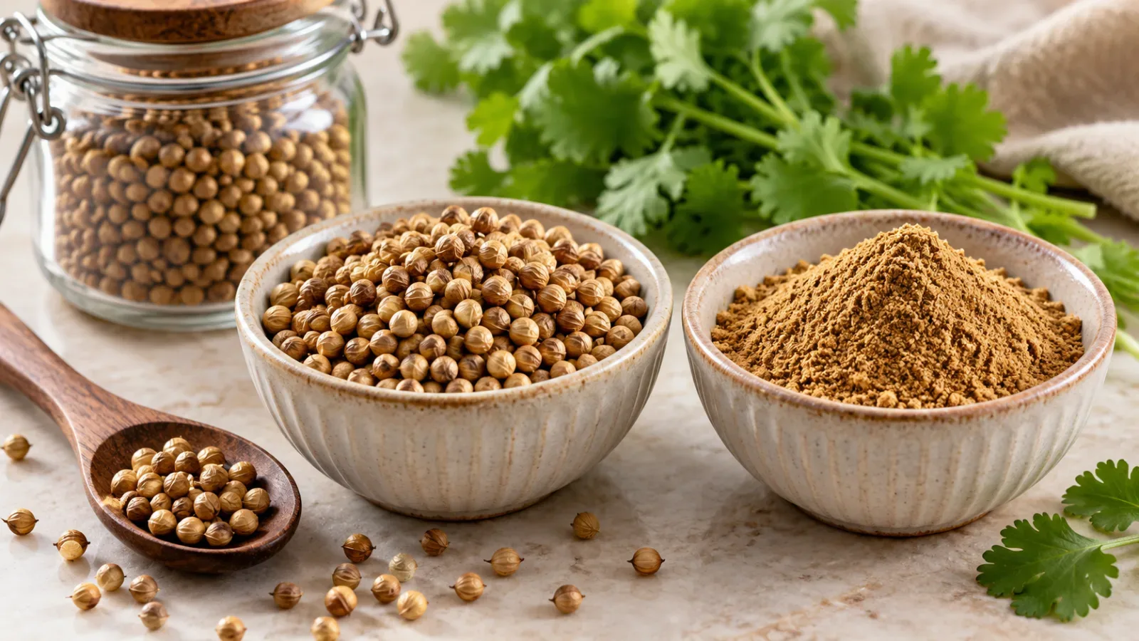 تخم گشنیز در آشپزی؛ انتخاب دانه یا پودر و نگهداری