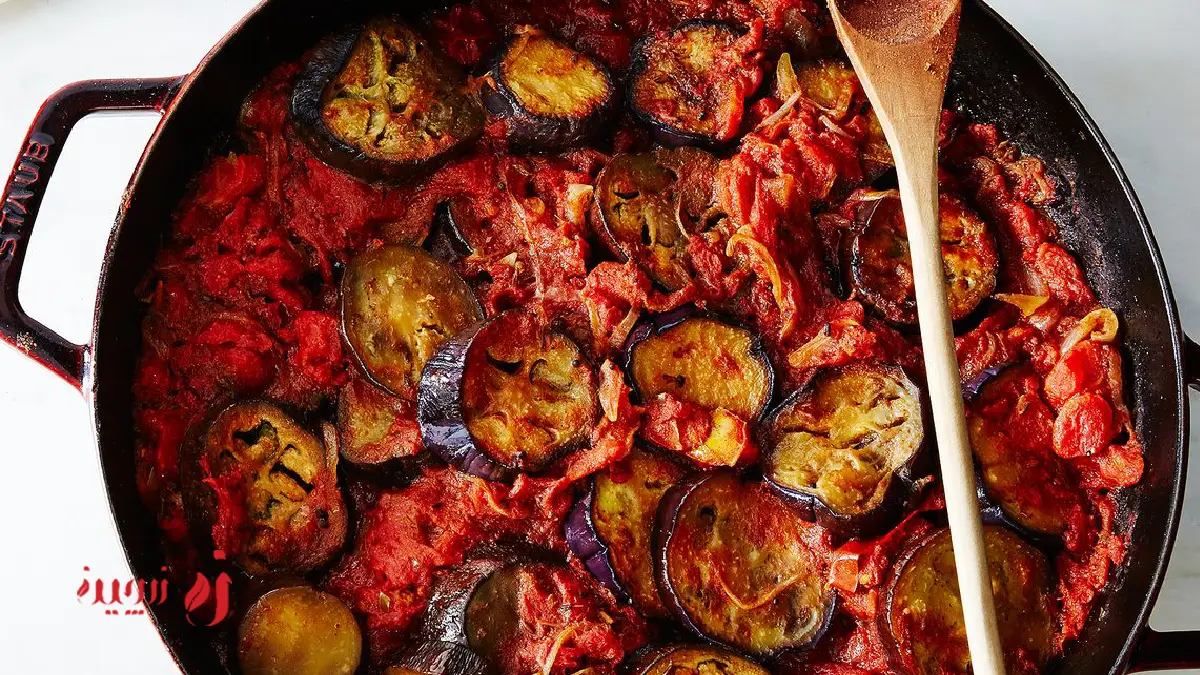 خوراک بادمجان 