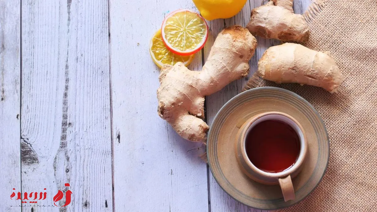 دمنوش زنجبیل برای هضم غذا