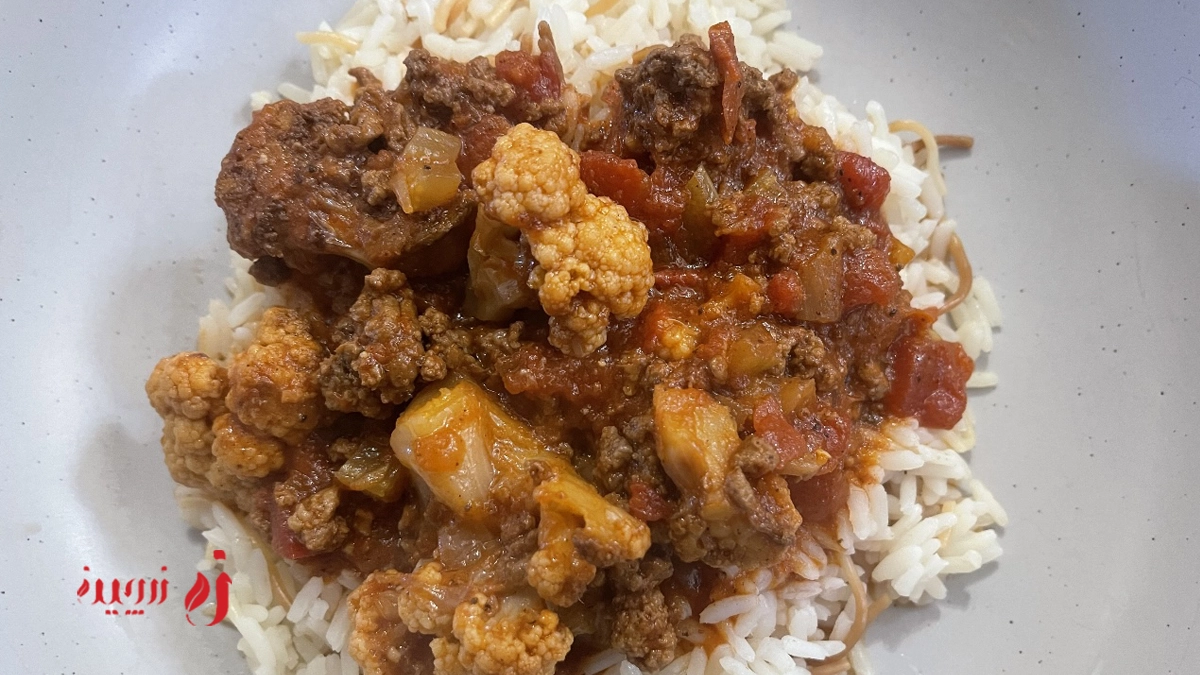 طرز تهیه خورشت گل کلم
