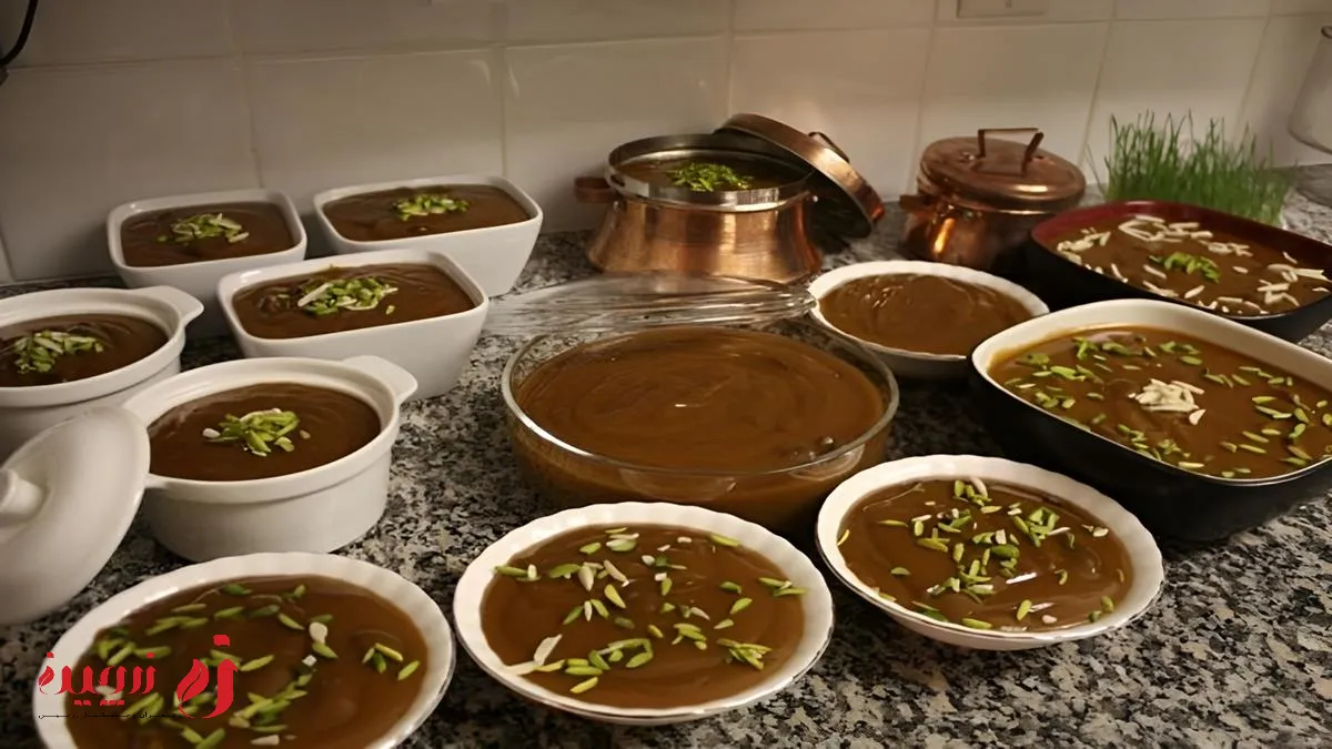 طرز تهیه سمنوبرای عید
