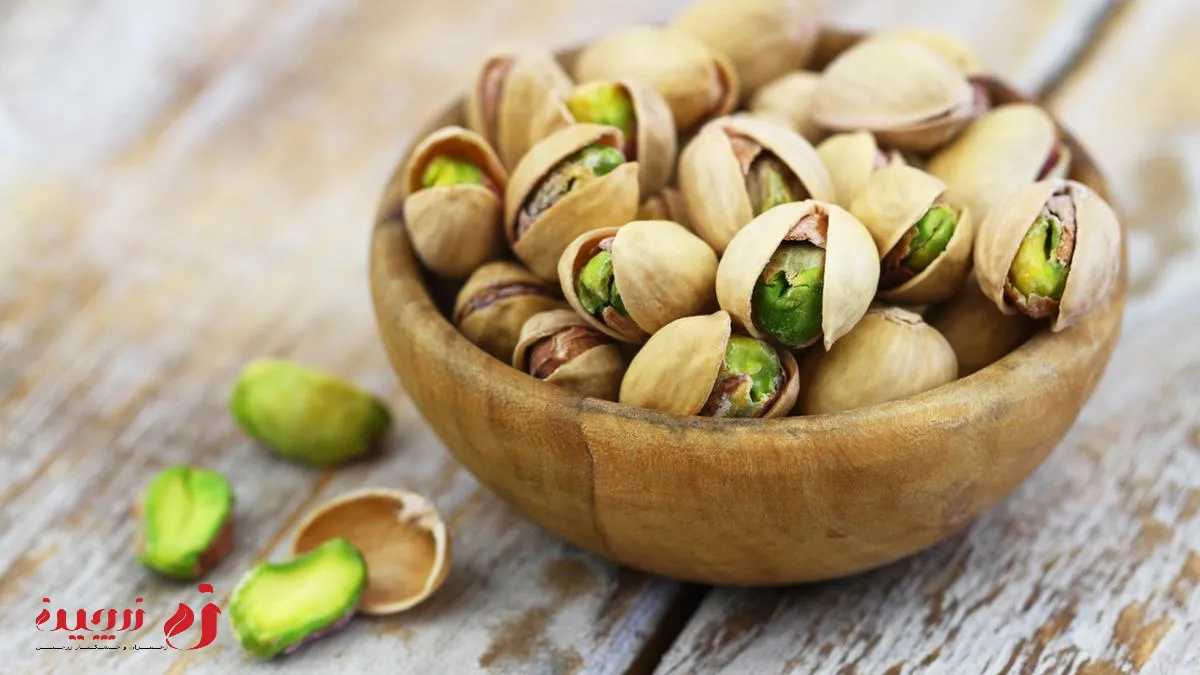 نگهداری پسته تازه در خانه