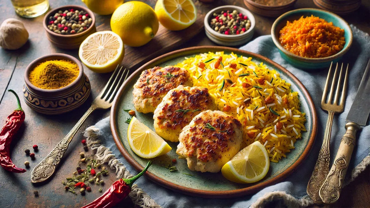 کتلت مرغ خوشمزه