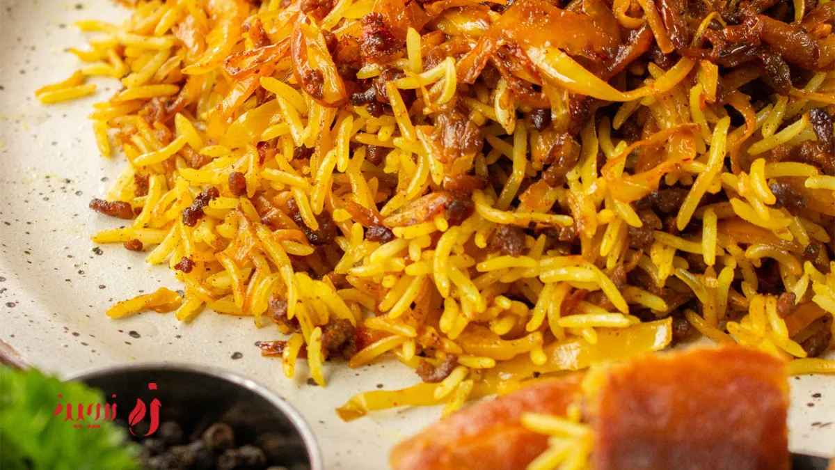 طرز تهیه کلم پلو ساده